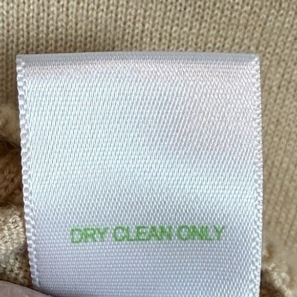 NWT Lilly Pulitzer Aurora Peplum, Wool Sweater, Almond, Sweater, Size Small - Picture 11 of 13